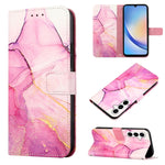 Custodia per telefono in pelle flip con motivo marmo PT003, For Samsung Galaxy A55, For Samsung Galaxy A35 5G, For Samsung Galaxy S24 Ultra 5G, For Samsung Galaxy S24+ 5G