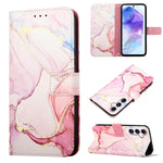 Custodia per telefono in pelle flip con motivo marmo PT003, For Samsung Galaxy A55, For Samsung Galaxy A35 5G, For Samsung Galaxy S24 Ultra 5G, For Samsung Galaxy S24+ 5G