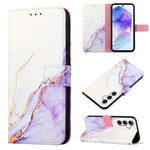 Custodia per telefono in pelle flip con motivo marmo PT003, For Samsung Galaxy A55, For Samsung Galaxy A35 5G, For Samsung Galaxy S24 Ultra 5G, For Samsung Galaxy S24+ 5G