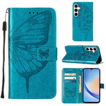 Custodia per telefono in pelle con farfalla goffrata, For Samsung Galaxy Xcover7, For Samsung Galaxy A55, For Samsung Galaxy A35 5G