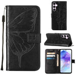 Custodia per telefono in pelle con farfalla goffrata, For Samsung Galaxy Xcover7, For Samsung Galaxy A55, For Samsung Galaxy A35 5G