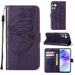 Custodia per telefono in pelle con farfalla goffrata, For Samsung Galaxy Xcover7, For Samsung Galaxy A55, For Samsung Galaxy A35 5G