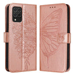 Custodia per telefono in pelle con farfalla goffrata, For Samsung Galaxy A41 EU, For Samsung Galaxy M62, For Samsung Galaxy A91 / M80s / S10 Lite