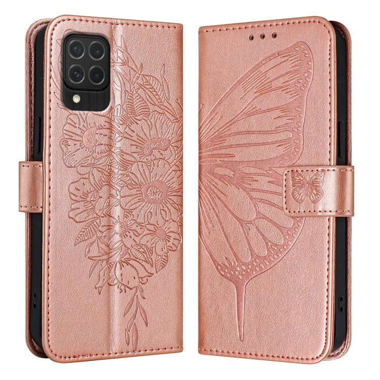 Custodia per telefono in pelle con farfalla goffrata, For Samsung Galaxy A41 EU, For Samsung Galaxy M62, For Samsung Galaxy A91 / M80s / S10 Lite