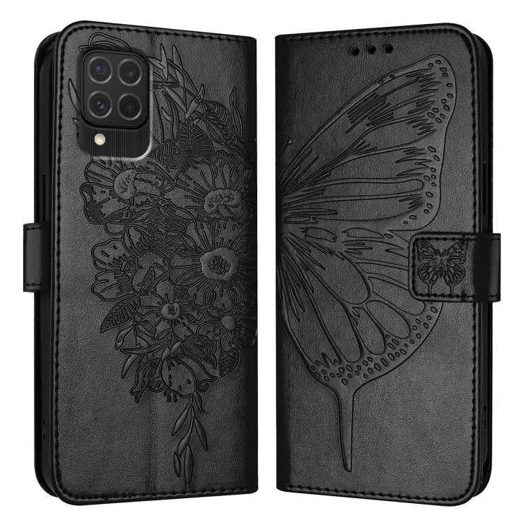 Custodia per telefono in pelle con farfalla goffrata, For Samsung Galaxy A41 EU, For Samsung Galaxy M62, For Samsung Galaxy A91 / M80s / S10 Lite