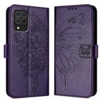 Custodia per telefono in pelle con farfalla goffrata, For Samsung Galaxy A41 EU, For Samsung Galaxy M62, For Samsung Galaxy A91 / M80s / S10 Lite