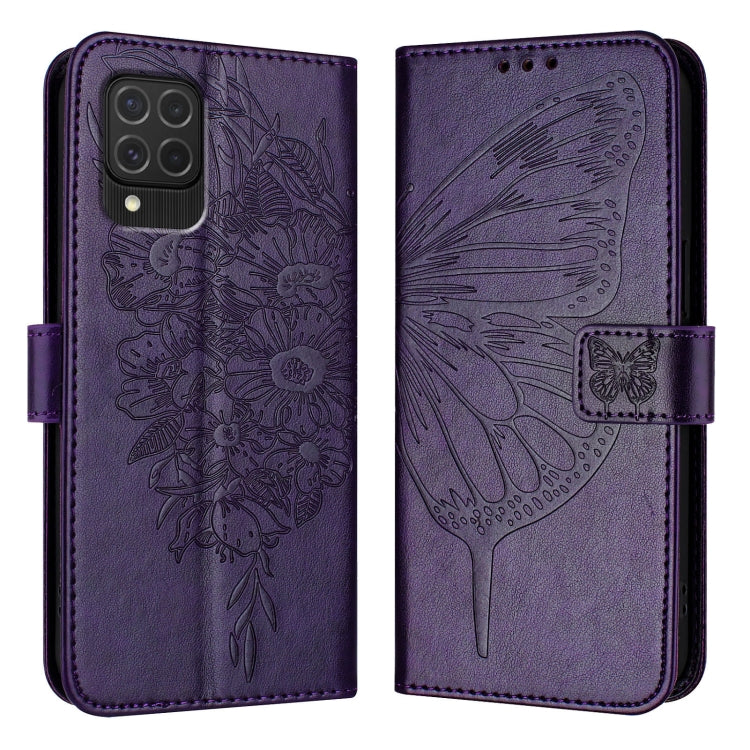 Custodia per telefono in pelle con farfalla goffrata, For Samsung Galaxy A41 EU, For Samsung Galaxy M62, For Samsung Galaxy A91 / M80s / S10 Lite