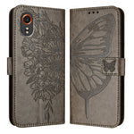 Custodia per telefono in pelle con farfalla goffrata, For Samsung Galaxy Xcover7, For Samsung Galaxy A55, For Samsung Galaxy A35 5G
