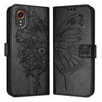 Custodia per telefono in pelle con farfalla goffrata, For Samsung Galaxy Xcover7, For Samsung Galaxy A55, For Samsung Galaxy A35 5G