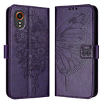 Custodia per telefono in pelle con farfalla goffrata, For Samsung Galaxy Xcover7, For Samsung Galaxy A55, For Samsung Galaxy A35 5G