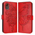 Custodia per telefono in pelle con farfalla goffrata, For Samsung Galaxy Xcover7, For Samsung Galaxy A55, For Samsung Galaxy A35 5G