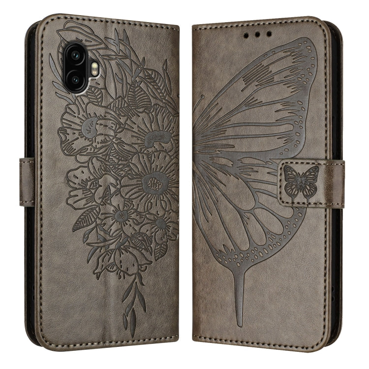 Custodia per telefono in pelle con farfalla goffrata, For Samsung Galaxy Xcover6 Pro, For Samsung Galaxy M52 5G, For Samsung Galaxy M32 4G Global / M22