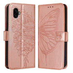 Custodia per telefono in pelle con farfalla goffrata, For Samsung Galaxy Xcover6 Pro, For Samsung Galaxy M52 5G, For Samsung Galaxy M32 4G Global / M22