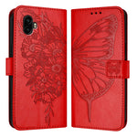 Custodia per telefono in pelle con farfalla goffrata, For Samsung Galaxy Xcover6 Pro, For Samsung Galaxy M52 5G, For Samsung Galaxy M32 4G Global / M22