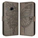 Custodia per telefono in pelle con farfalla goffrata, For Samsung Galaxy A40, For Samsung Galaxy A10 / M10 EU, For Samsung Galaxy Xcover 4s / Xcover 4