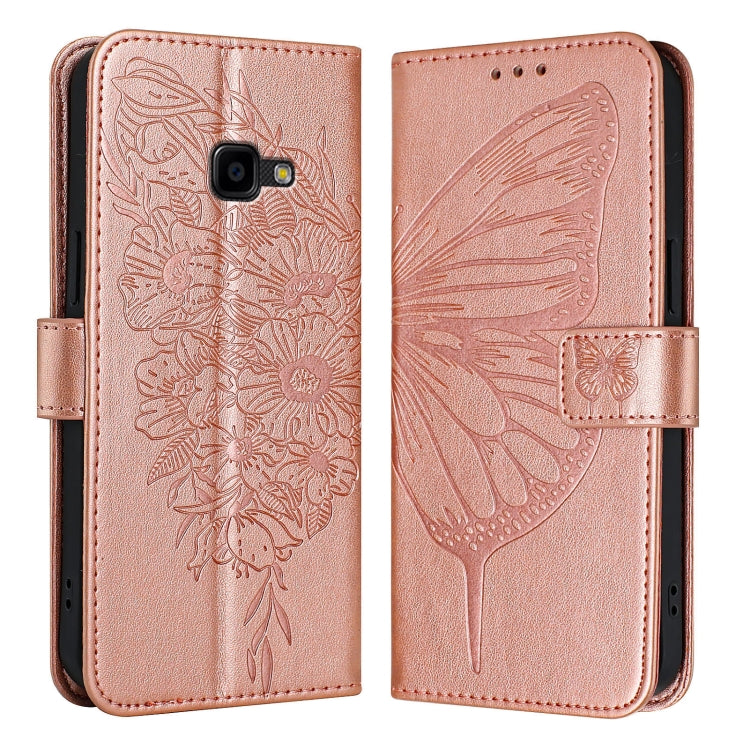Custodia per telefono in pelle con farfalla goffrata, For Samsung Galaxy A40, For Samsung Galaxy A10 / M10 EU, For Samsung Galaxy Xcover 4s / Xcover 4