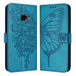 Custodia per telefono in pelle con farfalla goffrata, For Samsung Galaxy A40, For Samsung Galaxy A10 / M10 EU, For Samsung Galaxy Xcover 4s / Xcover 4