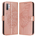 Custodia per telefono in pelle con farfalla goffrata, For Samsung Galaxy Note10, For Samsung Galaxy Note10+, For Samsung Galaxy A20e / A10e