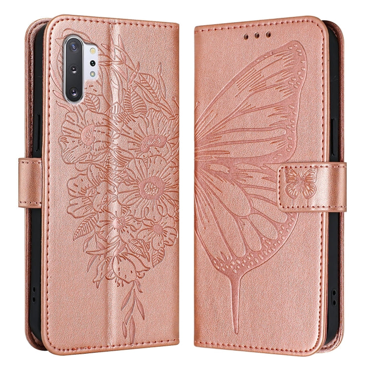 Custodia per telefono in pelle con farfalla goffrata, For Samsung Galaxy Note10, For Samsung Galaxy Note10+, For Samsung Galaxy A20e / A10e