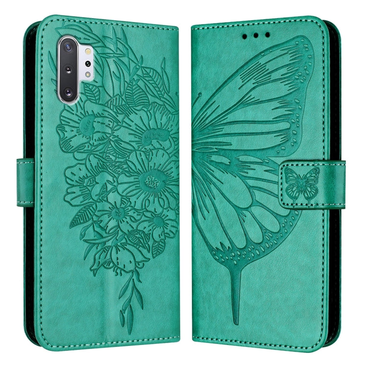 Custodia per telefono in pelle con farfalla goffrata, For Samsung Galaxy Note10, For Samsung Galaxy Note10+, For Samsung Galaxy A20e / A10e