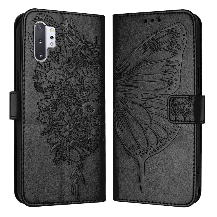Custodia per telefono in pelle con farfalla goffrata, For Samsung Galaxy Note10, For Samsung Galaxy Note10+, For Samsung Galaxy A20e / A10e