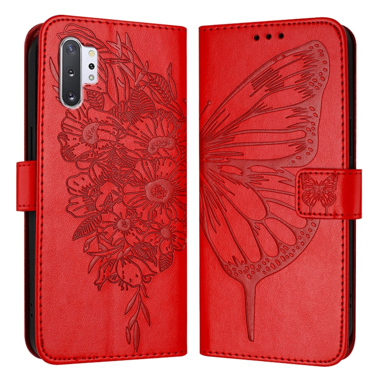 Custodia per telefono in pelle con farfalla goffrata, For Samsung Galaxy Note10, For Samsung Galaxy Note10+, For Samsung Galaxy A20e / A10e