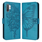 Custodia per telefono in pelle con farfalla goffrata, For Samsung Galaxy Note10, For Samsung Galaxy Note10+, For Samsung Galaxy A20e / A10e