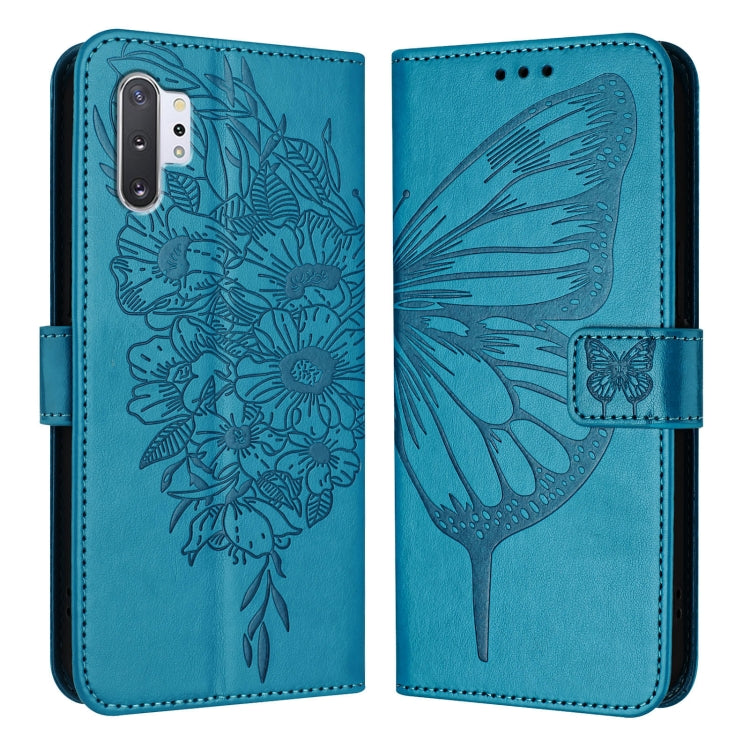 Custodia per telefono in pelle con farfalla goffrata, For Samsung Galaxy Note10, For Samsung Galaxy Note10+, For Samsung Galaxy A20e / A10e