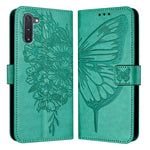 Custodia per telefono in pelle con farfalla goffrata, For Samsung Galaxy Note10, For Samsung Galaxy Note10+, For Samsung Galaxy A20e / A10e