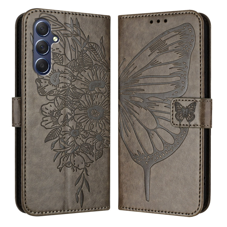 Custodia per telefono in pelle con farfalla goffrata, For Samsung Galaxy M34 5G / F34 5G, For Samsung Galaxy M54 5G / F54 5G, For Samsung Galaxy M14 5G Global