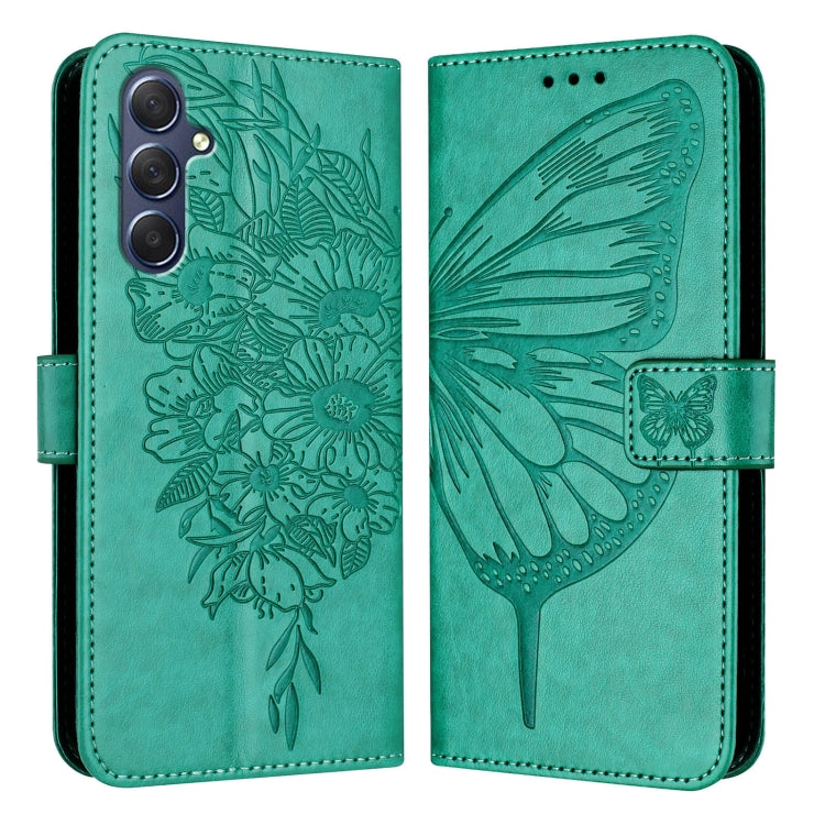 Custodia per telefono in pelle con farfalla goffrata, For Samsung Galaxy M34 5G / F34 5G, For Samsung Galaxy M54 5G / F54 5G, For Samsung Galaxy M14 5G Global