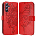 Custodia per telefono in pelle con farfalla goffrata, For Samsung Galaxy M34 5G / F34 5G, For Samsung Galaxy M54 5G / F54 5G, For Samsung Galaxy M14 5G Global