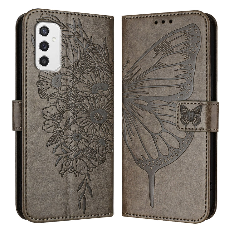 Custodia per telefono in pelle con farfalla goffrata, For Samsung Galaxy Xcover6 Pro, For Samsung Galaxy M52 5G, For Samsung Galaxy M32 4G Global / M22