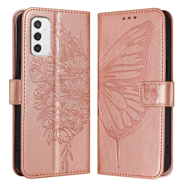 Custodia per telefono in pelle con farfalla goffrata, For Samsung Galaxy Xcover6 Pro, For Samsung Galaxy M52 5G, For Samsung Galaxy M32 4G Global / M22