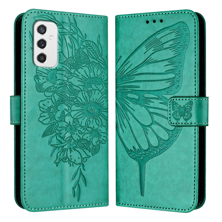 Custodia per telefono in pelle con farfalla goffrata, For Samsung Galaxy Xcover6 Pro, For Samsung Galaxy M52 5G, For Samsung Galaxy M32 4G Global / M22