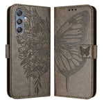 Custodia per telefono in pelle con farfalla goffrata, For Samsung Galaxy M34 5G / F34 5G, For Samsung Galaxy M54 5G / F54 5G, For Samsung Galaxy M14 5G Global