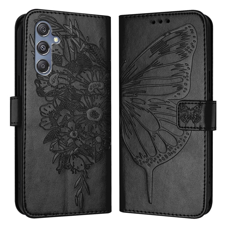 Custodia per telefono in pelle con farfalla goffrata, For Samsung Galaxy M34 5G / F34 5G, For Samsung Galaxy M54 5G / F54 5G, For Samsung Galaxy M14 5G Global