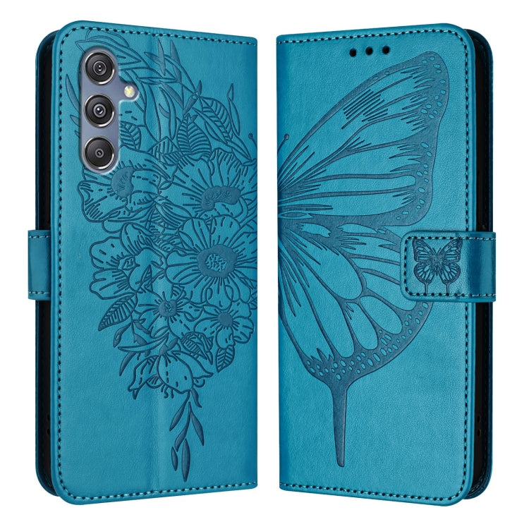 Custodia per telefono in pelle con farfalla goffrata, For Samsung Galaxy M34 5G / F34 5G, For Samsung Galaxy M54 5G / F54 5G, For Samsung Galaxy M14 5G Global