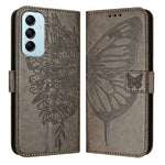 Custodia per telefono in pelle con farfalla goffrata, For Samsung Galaxy M34 5G / F34 5G, For Samsung Galaxy M54 5G / F54 5G, For Samsung Galaxy M14 5G Global