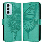 Custodia per telefono in pelle con farfalla goffrata, For Samsung Galaxy M34 5G / F34 5G, For Samsung Galaxy M54 5G / F54 5G, For Samsung Galaxy M14 5G Global