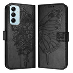 Custodia per telefono in pelle con farfalla goffrata, For Samsung Galaxy M34 5G / F34 5G, For Samsung Galaxy M54 5G / F54 5G, For Samsung Galaxy M14 5G Global