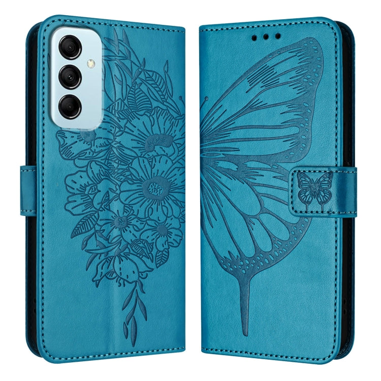 Custodia per telefono in pelle con farfalla goffrata, For Samsung Galaxy M34 5G / F34 5G, For Samsung Galaxy M54 5G / F54 5G, For Samsung Galaxy M14 5G Global