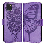 Custodia per telefono in pelle con farfalla goffrata, For Samsung Galaxy A81 / M60s /Note10 Lite, For Samsung Galaxy A10s / M10s, For Samsung Galaxy A20s