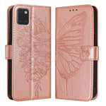 Custodia per telefono in pelle con farfalla goffrata, For Samsung Galaxy A81 / M60s /Note10 Lite, For Samsung Galaxy A10s / M10s, For Samsung Galaxy A20s