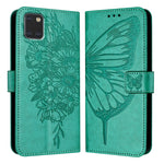 Custodia per telefono in pelle con farfalla goffrata, For Samsung Galaxy A81 / M60s /Note10 Lite, For Samsung Galaxy A10s / M10s, For Samsung Galaxy A20s