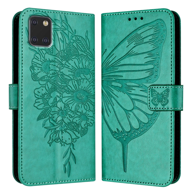Custodia per telefono in pelle con farfalla goffrata, For Samsung Galaxy A81 / M60s /Note10 Lite, For Samsung Galaxy A10s / M10s, For Samsung Galaxy A20s