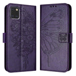 Custodia per telefono in pelle con farfalla goffrata, For Samsung Galaxy A81 / M60s /Note10 Lite, For Samsung Galaxy A10s / M10s, For Samsung Galaxy A20s