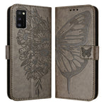 Custodia per telefono in pelle con farfalla goffrata, For Samsung Galaxy A41 EU, For Samsung Galaxy M62, For Samsung Galaxy A91 / M80s / S10 Lite