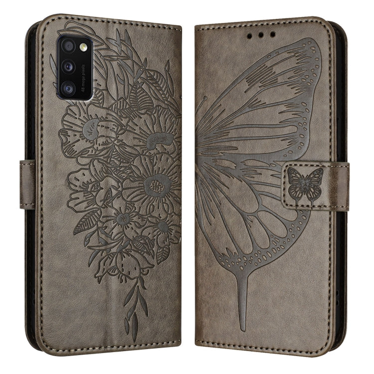 Custodia per telefono in pelle con farfalla goffrata, For Samsung Galaxy A41 EU, For Samsung Galaxy M62, For Samsung Galaxy A91 / M80s / S10 Lite