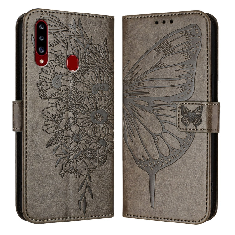 Custodia per telefono in pelle con farfalla goffrata, For Samsung Galaxy A81 / M60s /Note10 Lite, For Samsung Galaxy A10s / M10s, For Samsung Galaxy A20s